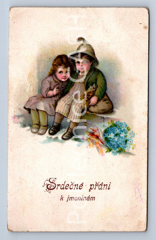 Pohlednice SRDEČNÉ PŘÁNÍ (ST10391)