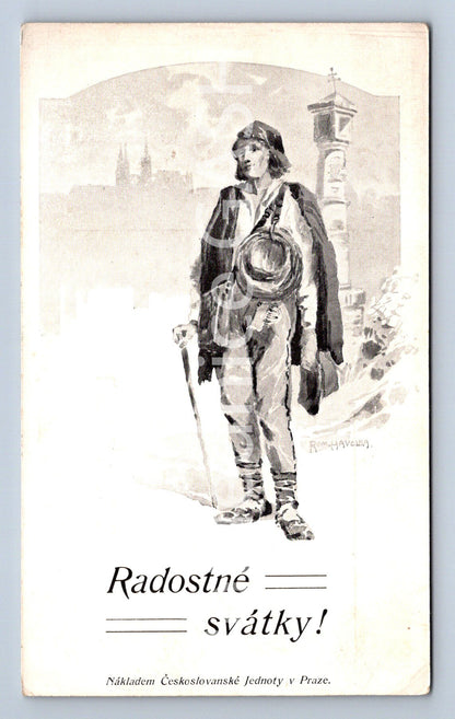 Pohlednice RADOSTNÉ SVÁTKY (ST10401)
