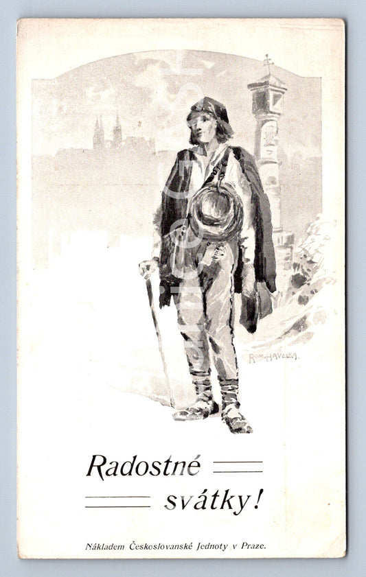 Pohlednice RADOSTNÉ SVÁTKY (ST10401)