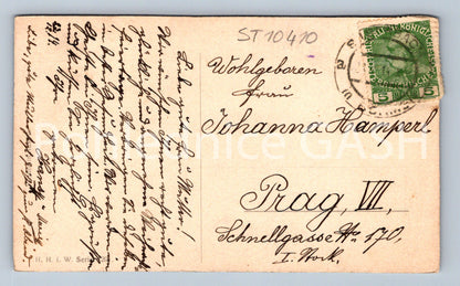 Pohlednice HERZLICHEN WEIHNACHTSGRUSS (ST10410)