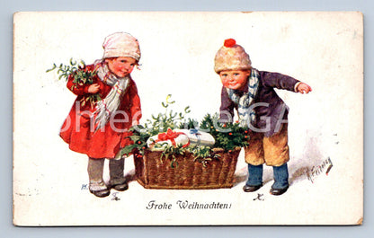 Pohlednice FROHE WEIHNACHTEN (ST10418)
