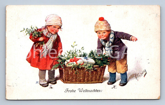 Pohlednice FROHE WEIHNACHTEN (ST10418)