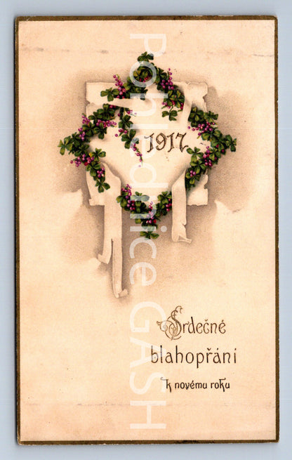 Pohlednice SRDEČNÉ BLAHOPŘÁNÍ (ST10429)