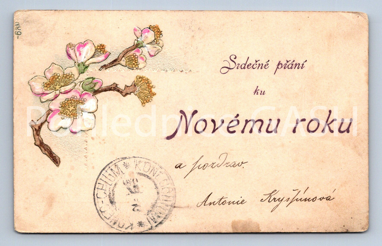 Pohlednice SRDEČNÉ PŘÁNÍ (ST10431)