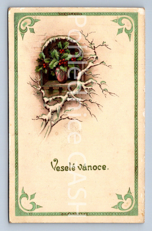 Pohlednice VESELÉ VÁNOCE (ST10434)