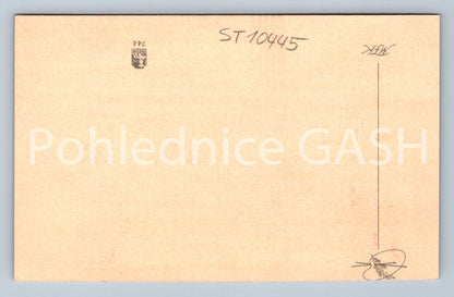 Pohlednice RADOSTNÉ VÁNOCE (ST10445)