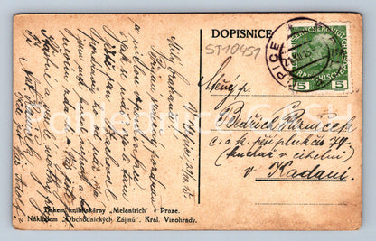 Pohlednice ŠŤASTNÉ VÁNOCE (ST10451)