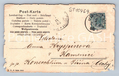 Pohlednice PROSIT NEUJAHR (ST10469)