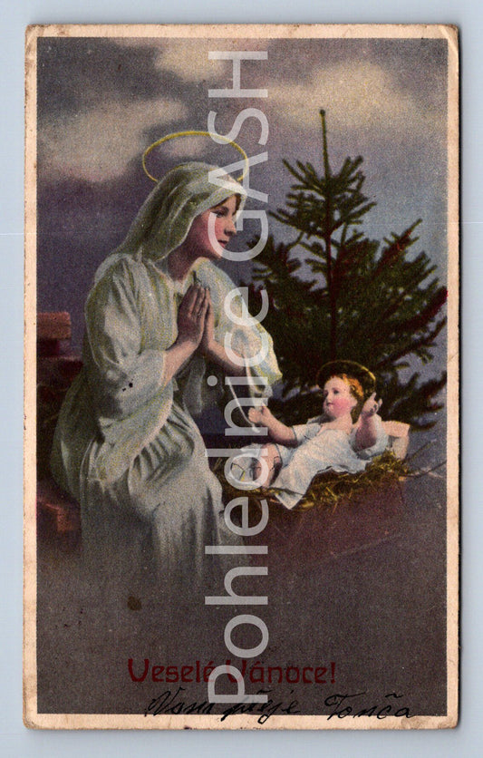 Pohlednice VESELÉ VÁNOCE (ST10470)