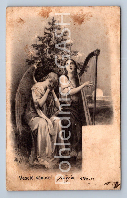 Pohlednice VESELÉ VÁNOCE (ST10471)