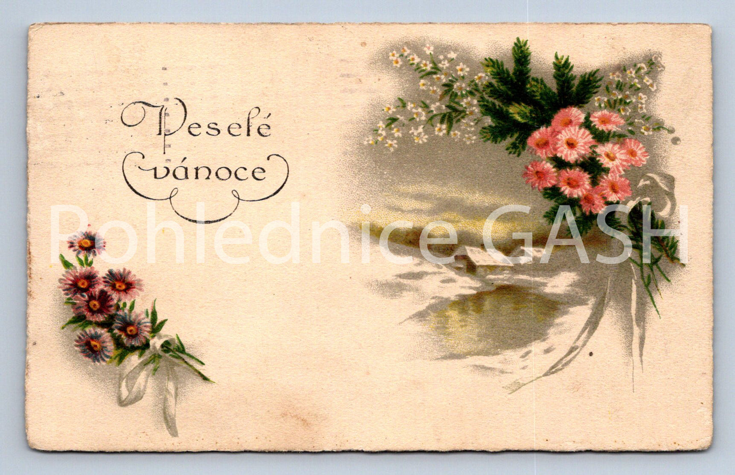Pohlednice VESELÉ VÁNOCE (ST10472)