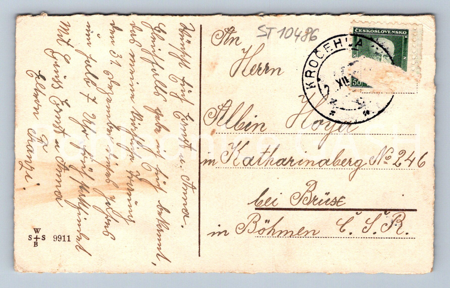 Pohlednice GLÜCKLICHES NEUJAHR (ST10486)