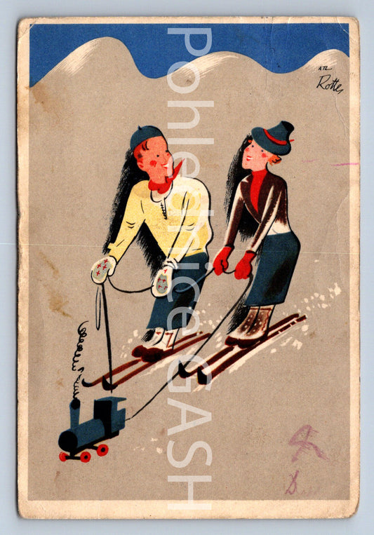 Pohlednice HERZLICHE GRUSS (ST10488)