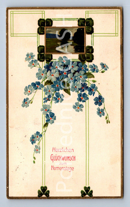 Pohlednice HERZLICHEN GLÜCKWUNSCH (ST10507)