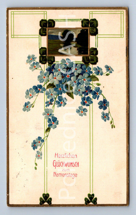 Pohlednice HERZLICHEN GLÜCKWUNSCH (ST10507)