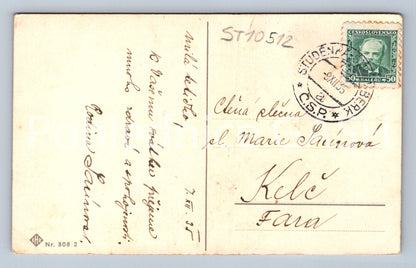 Pohlednice SRDEČNÉ PŘÁNÍ (ST10512)