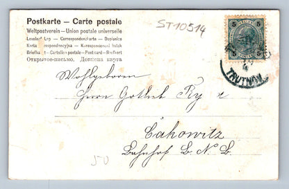 Pohlednice KVĚTINY (ST10514)