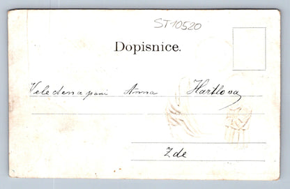 Pohlednice SRDEČNÉ BLAHOPŘÁNÍ K JMENINÁM (ST10520)