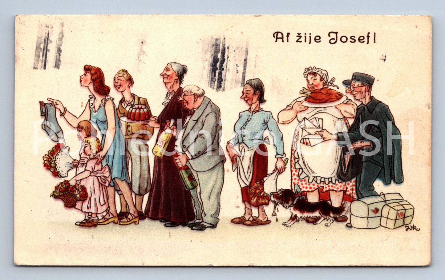 Pohlednice AŤ ŽIJE JOSEF (ST10522)
