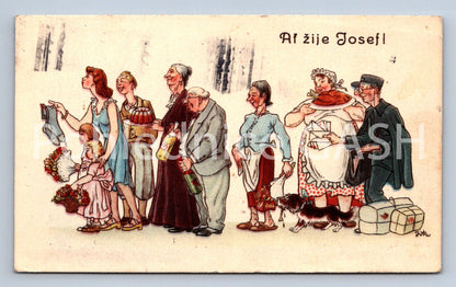 Pohlednice AŤ ŽIJE JOSEF (ST10522)