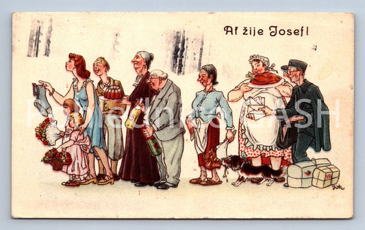 Pohlednice AŤ ŽIJE JOSEF (ST10522)