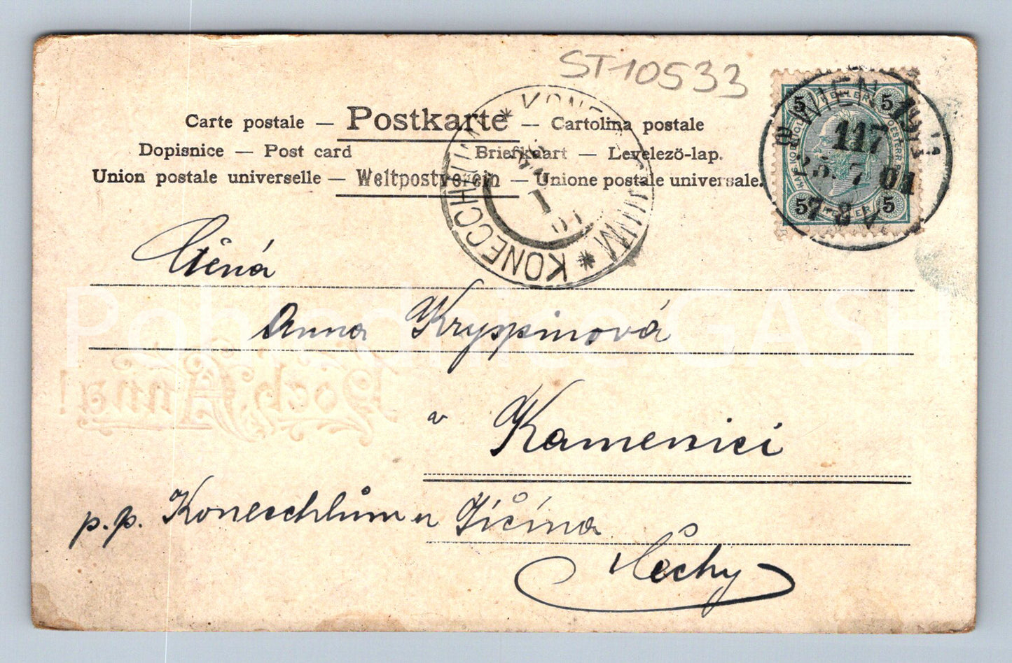 Pohlednice HOCH ANNA (ST10533)