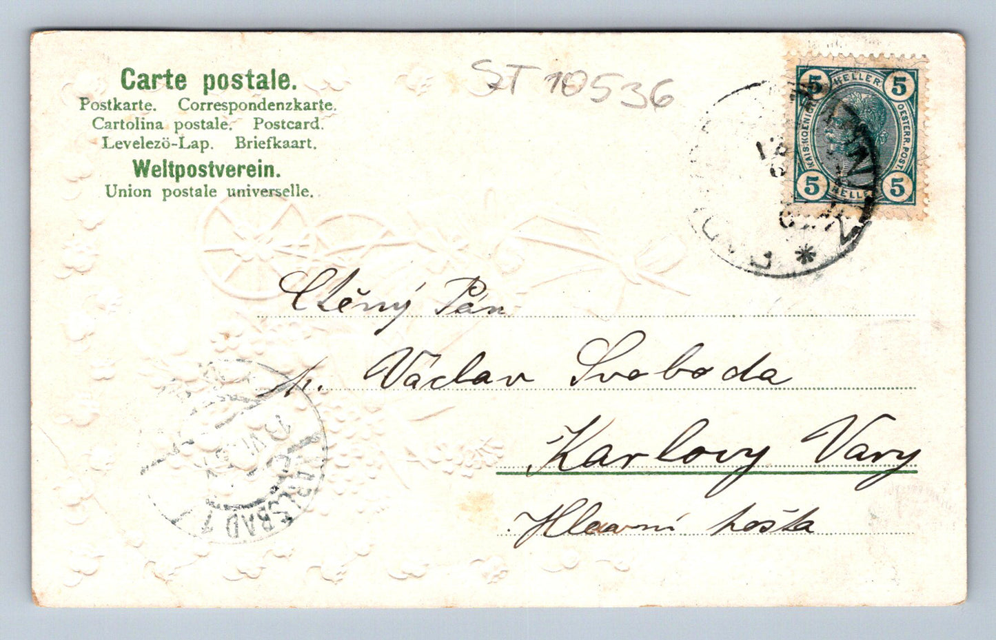 Pohlednice ŽIVOT VÁŠ CO POTŮČEK VŽDY ČISTÝ (ST10536)