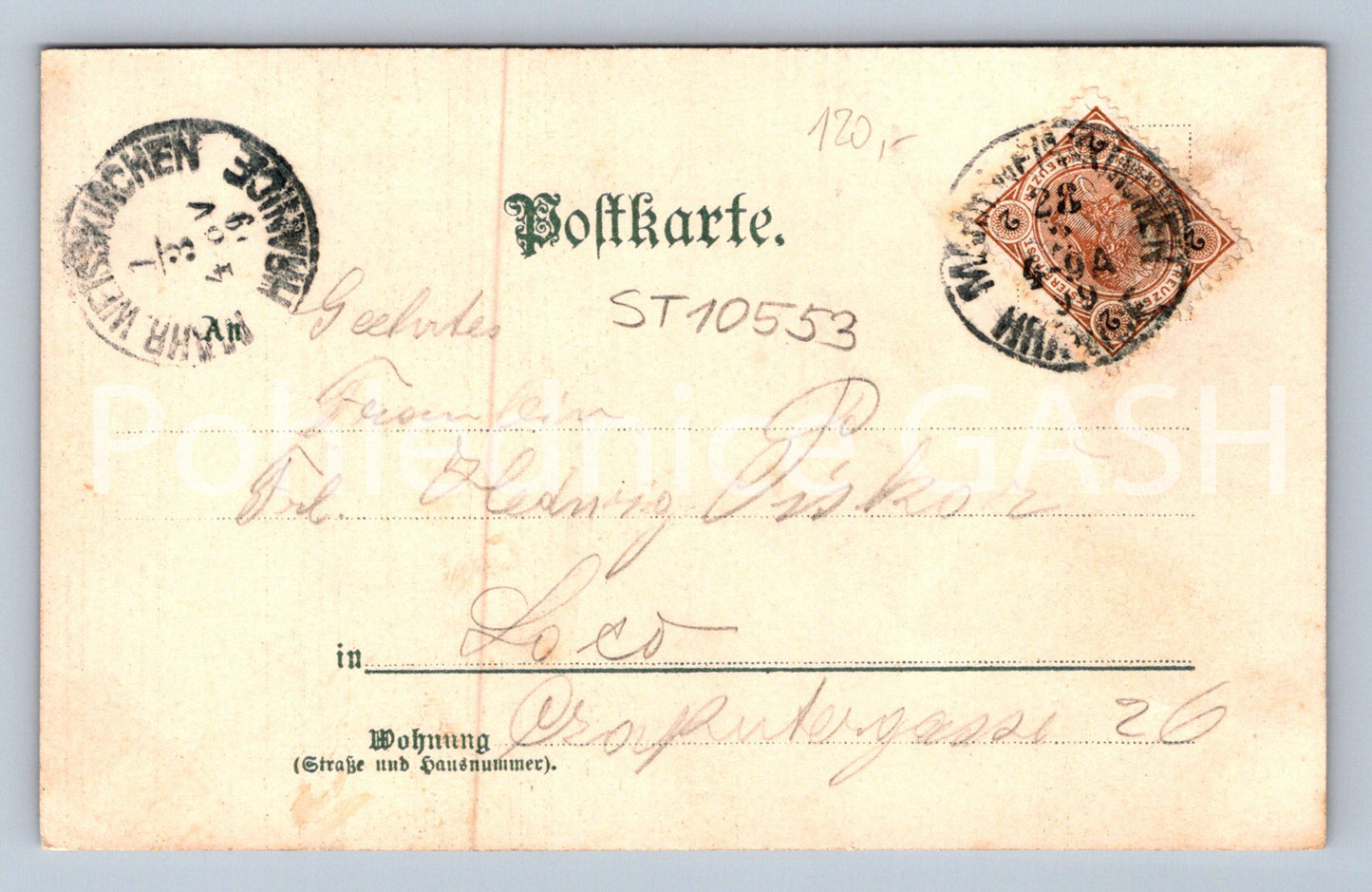 Pohlednice KVĚTINY (ST10553)