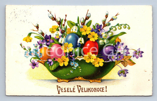 Pohlednice VESELÉ VELIKONOCE (ST10606)