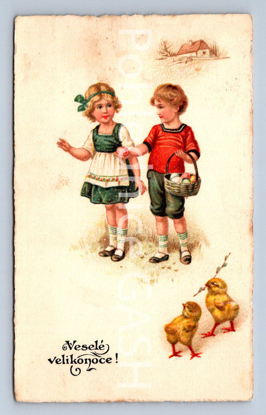 Pohlednice VESELÉ VELIKONOCE (ST10614)