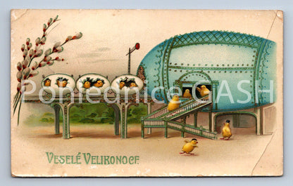 Pohlednice VESELÉ VELIKONOCE (ST10632)