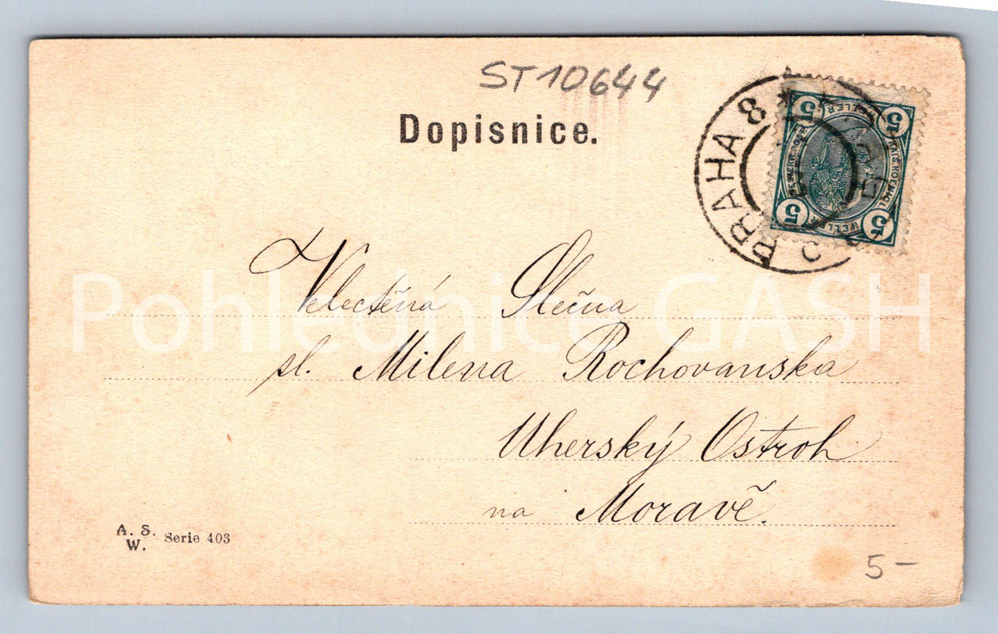 Pohlednice VESELÉ VELIKONOCE (ST10644)