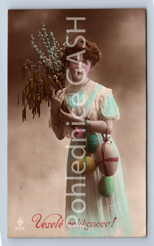 Pohlednice VESELÉ VELIKONOCE (ST10652)