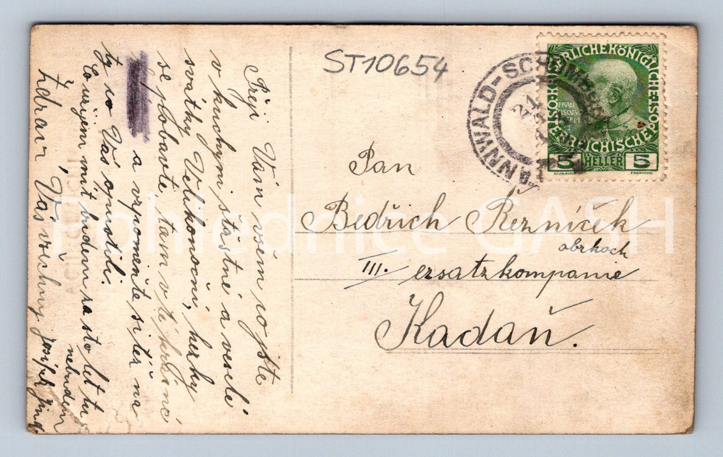 Pohlednice SRDEČNÝ POZDRAV VELIKONOČNÍ (ST10654)