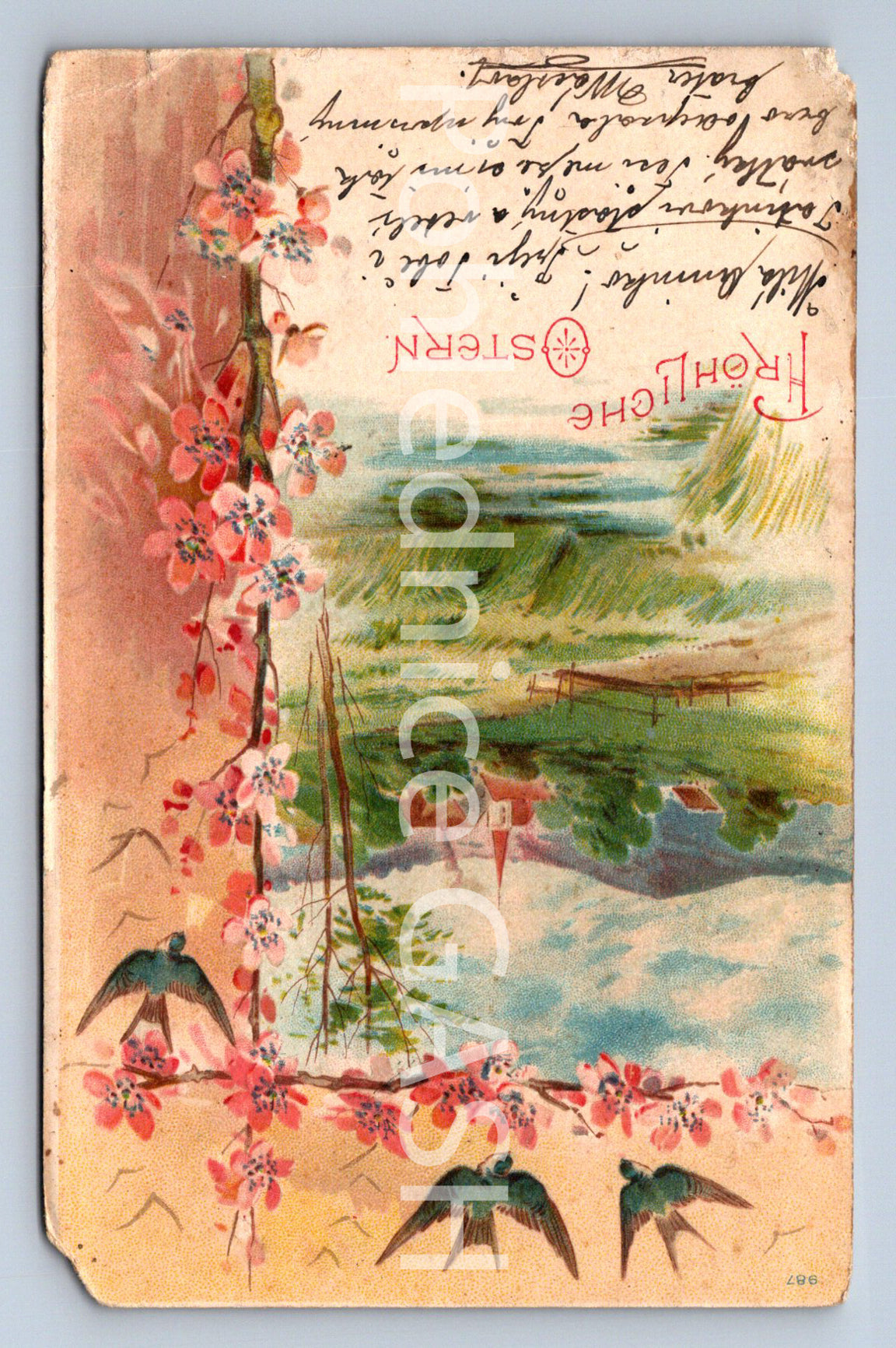 Pohlednice FRÖHLICHE OSTERN (ST10656)