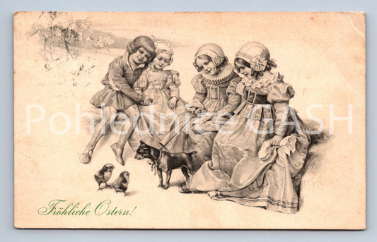 Pohlednice FRÖHLICHE OSTERN (ST10672)