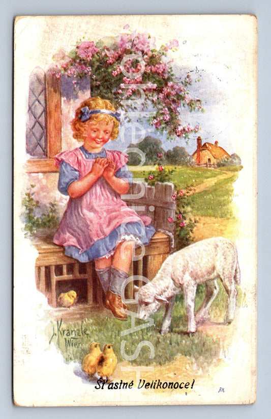 Pohlednice ŠŤASTNÉ VELIKONOCE (ST10675)