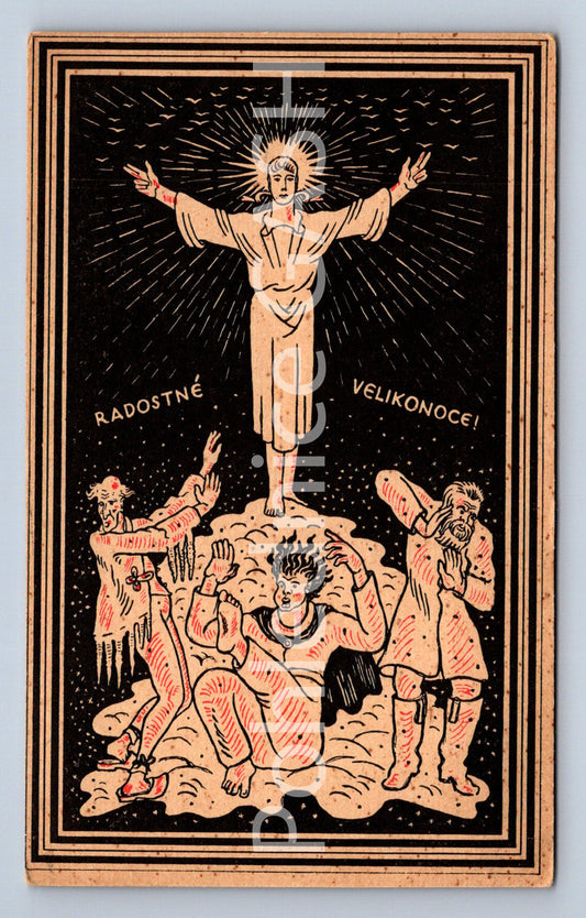 Pohlednice RADOSTNÉ VELIKONOCE (ST10684)
