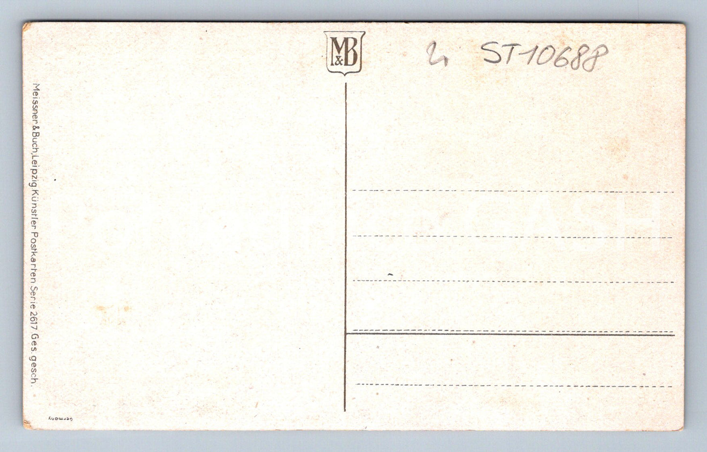 Pohlednice ŽENA S KYTKOU (ST10688)