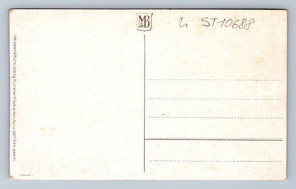 Pohlednice ŽENA S KYTKOU (ST10688)
