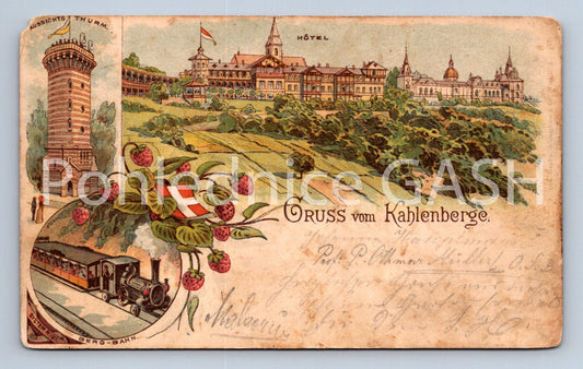 Pohlednice GRUSS VOM KAHLENBERGE (ST11782)