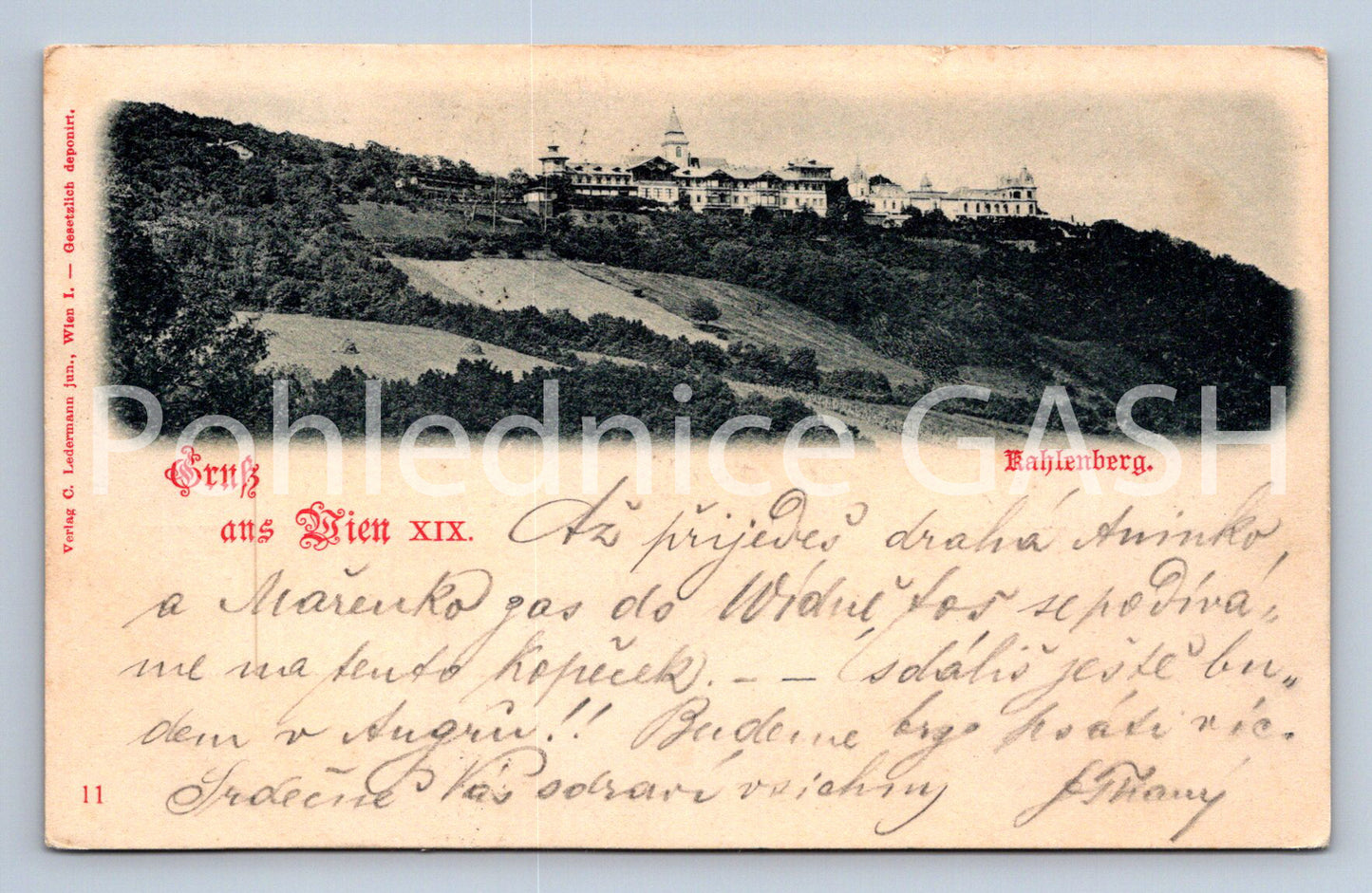 Pohlednice VÍDEŇ (ST11786)