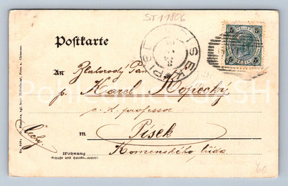 Pohlednice FERNPASS MIT BLINDSEE (ST11806)