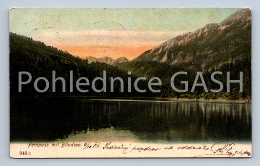 Pohlednice FERNPASS MIT BLINDSEE (ST11806)