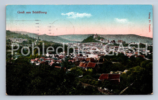 Pohlednice GRUSS AUS SCHÄSSBURG (ST11825)