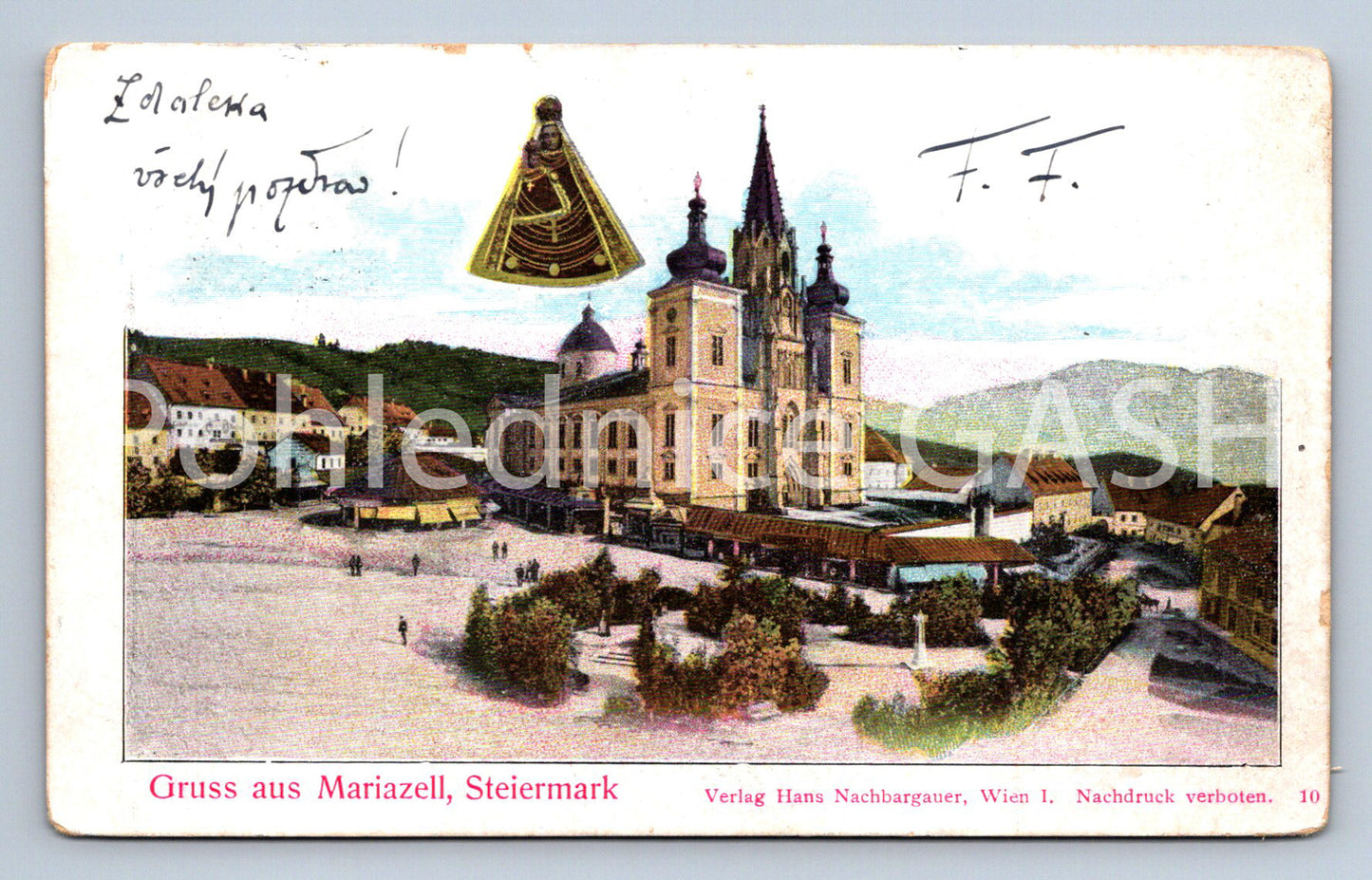 Pohlednice GRUSS AUS MARIAZELL - STEIERMARK (ST11830)