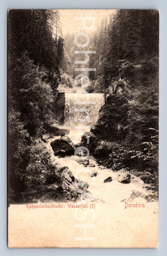 Pohlednice DORNBIRN - WASSERFALL (ST11833)
