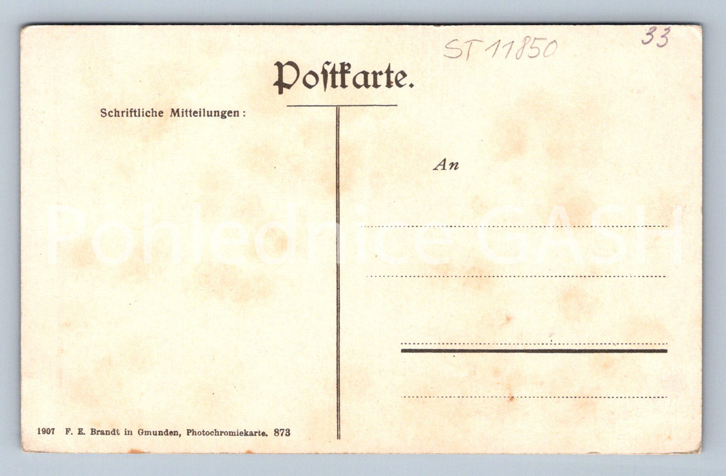 Pohlednice HOLPÜRGLHÜTTE 1703 M MIT BISCHOFMÜTZE 2454 M U (ST11850)