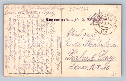 Pohlednice KARWENDEL BAHN REITH 1130M MIT WETTERSTEIN 2673 M (ST11861)