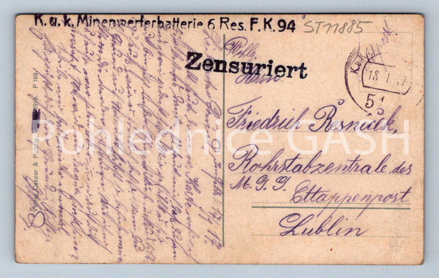 Pohlednice VÍDEŇ (ST11885)
